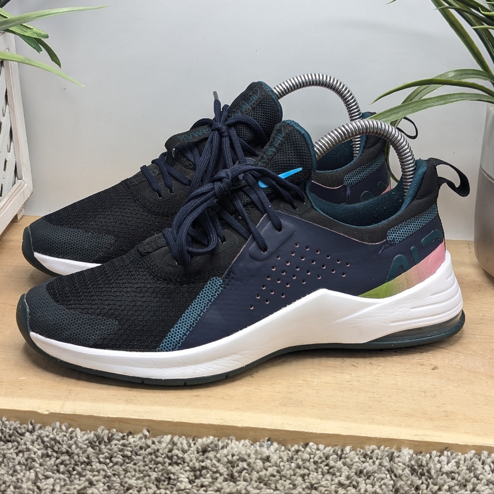 Nike Air Max Bella TR 3 Blackened Blue Sunset Pulse Wms Size 6.5 Running Shoes